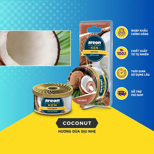 Sáp thơm ôtô Areon (Bulgaria) Ken 3