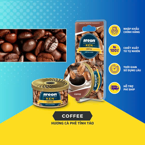 Sáp thơm ôtô Areon (Bulgaria) Ken 1