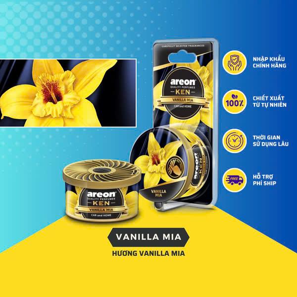 Sáp thơm ôtô Areon (Bulgaria) Ken 10