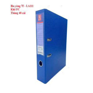 Bìa còng 7cm khổ F4 xanh dương