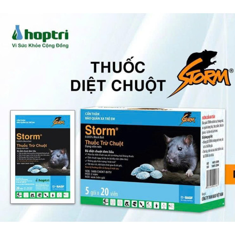 Thuốc diệt chuột Storm 0.005%